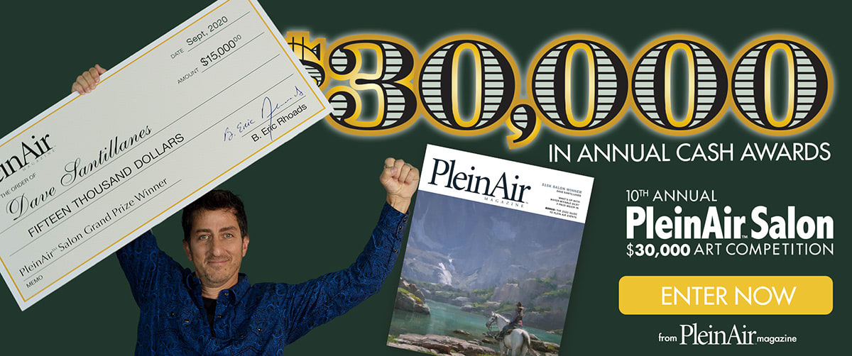 PleinAir Salon $30,000 Online Art Competition (Monthly)