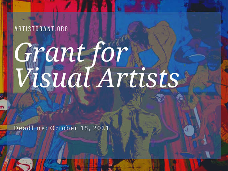 $500 Grant for Visual Artists