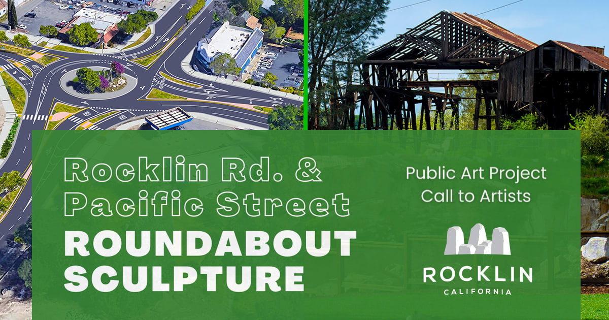 ROCKLIN RD & PACIFIC ST ROUNDABOUT SCULPTURE