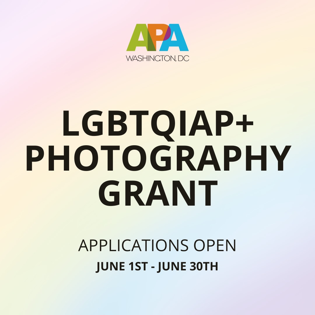 Call for Entry APA DC Presents the 2nd Annual LGBTQIAP+ Photography