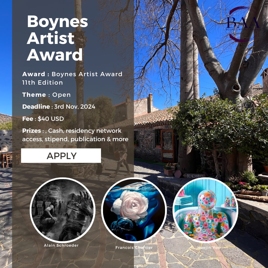 Boynes Artist Award 11th Edition