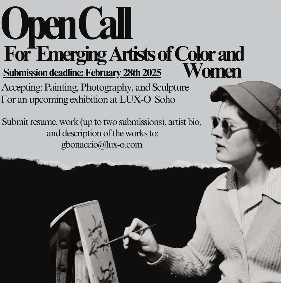 Open Call for Emerging Artists of Color and Women