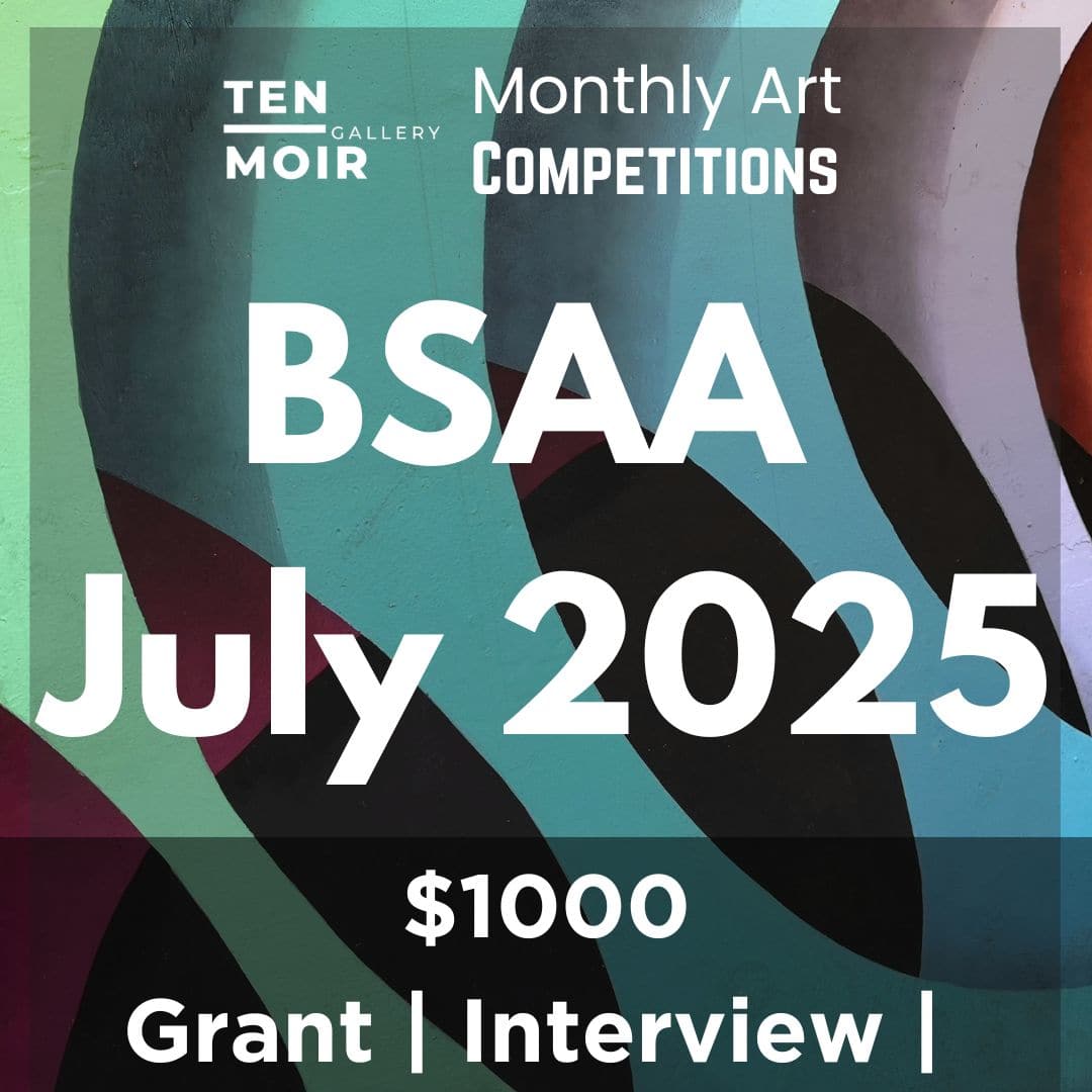 Blu Sky Artist Award: July 2025 Edition |  $1000 in Grants for Artists