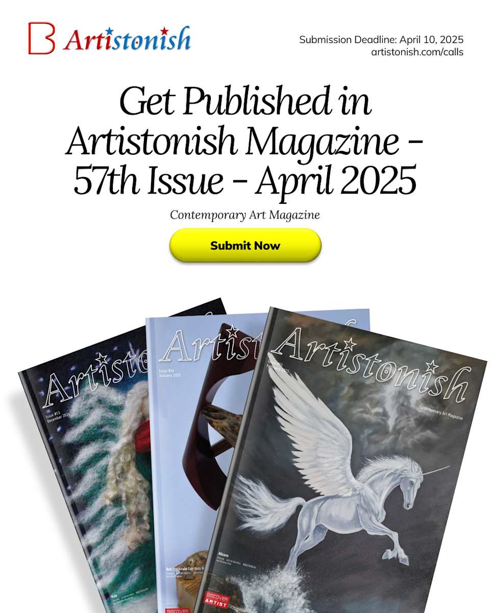 Artistonish Magazine 57th Issue – April 2025