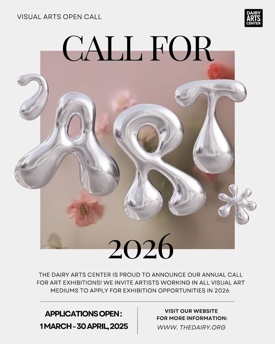 Dairy Arts Center Annual Call for Art 2026