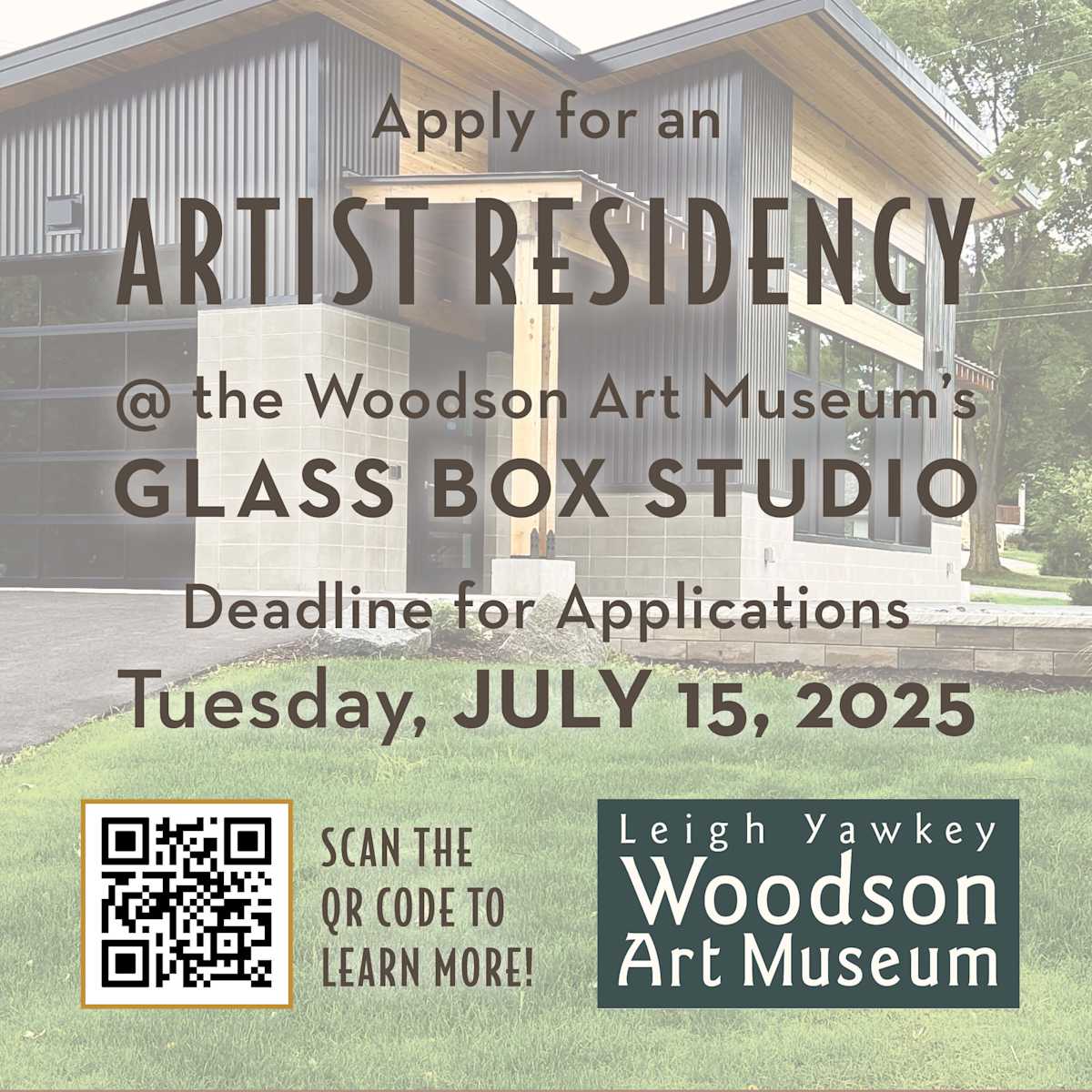 Woodson Art Museum Artist Residency Open Call