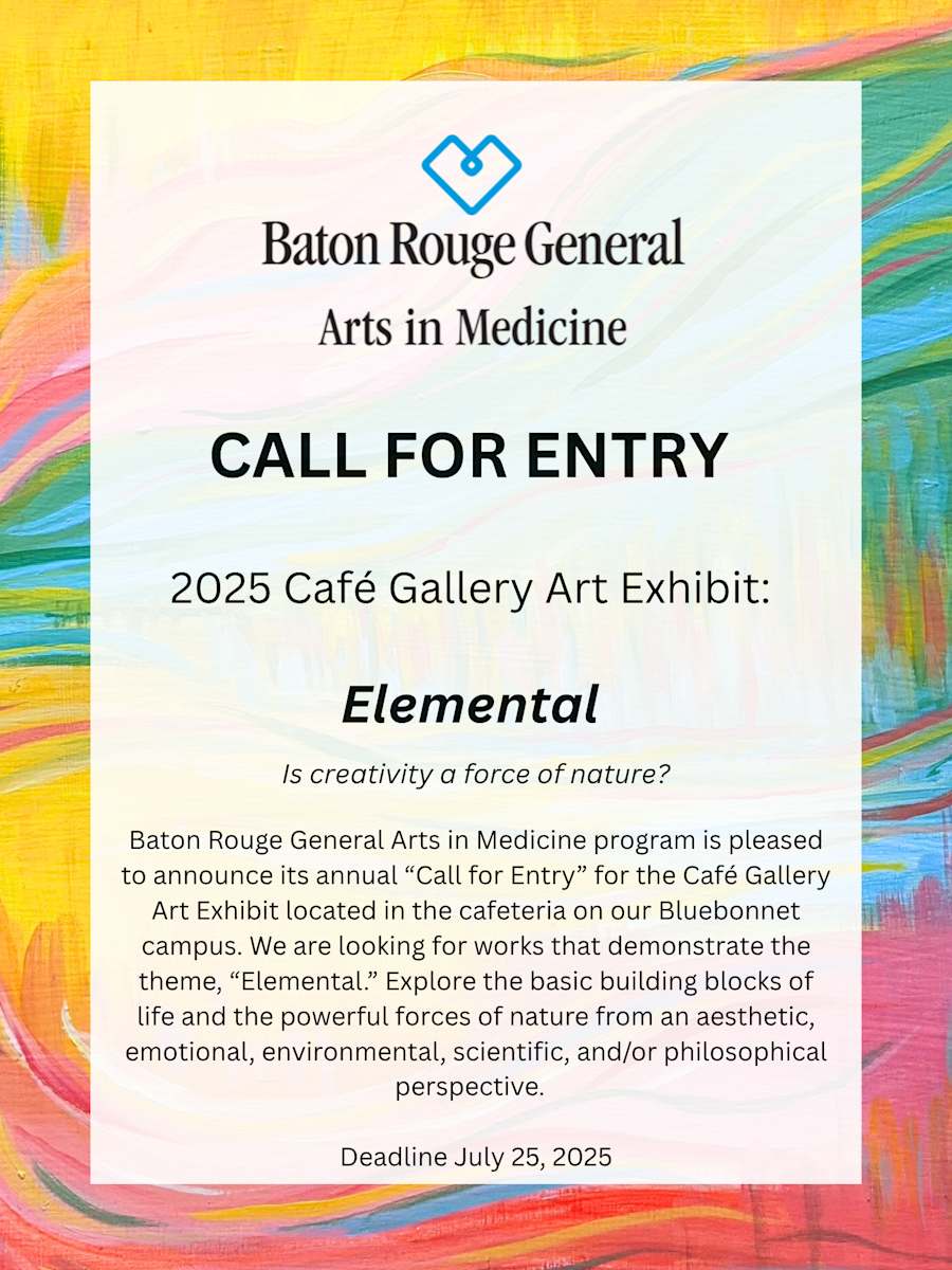 Cafe Gallery Art Exhibit 2025: "Elemental"