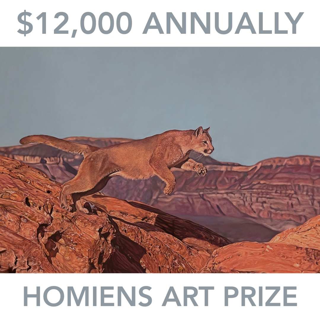 The Homiens Art Prize ($12,000 Awarded Annually)