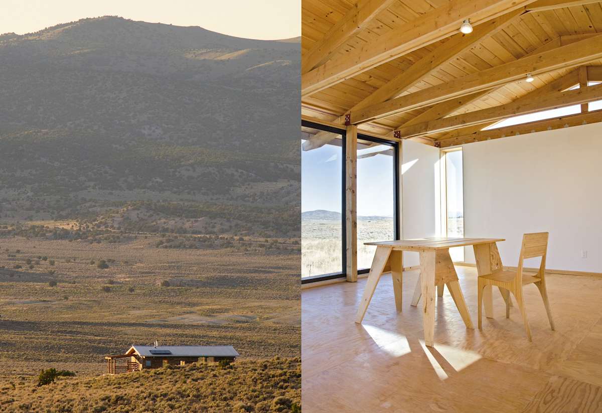 Solitary Retreat in the Nevada Desert