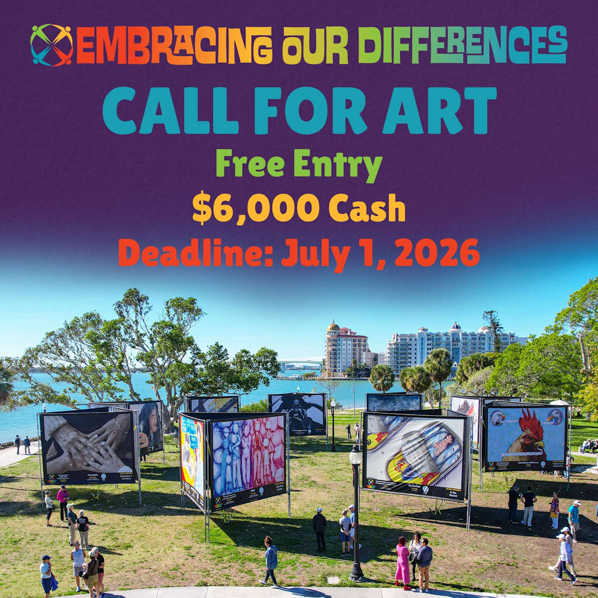 2026 Embracing Our Differences International Art Exhibition 