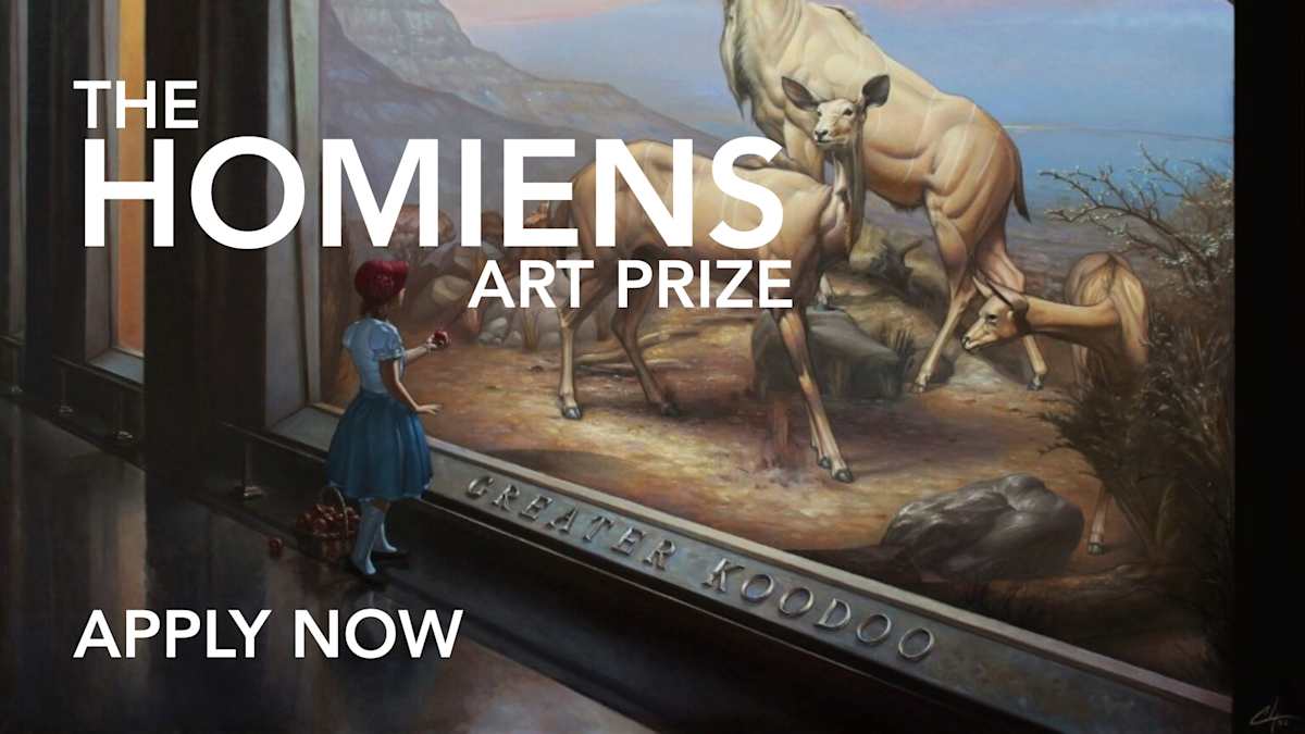 The Homiens Art Prize: Early Bird Until March 31 ($12,000 Annually)