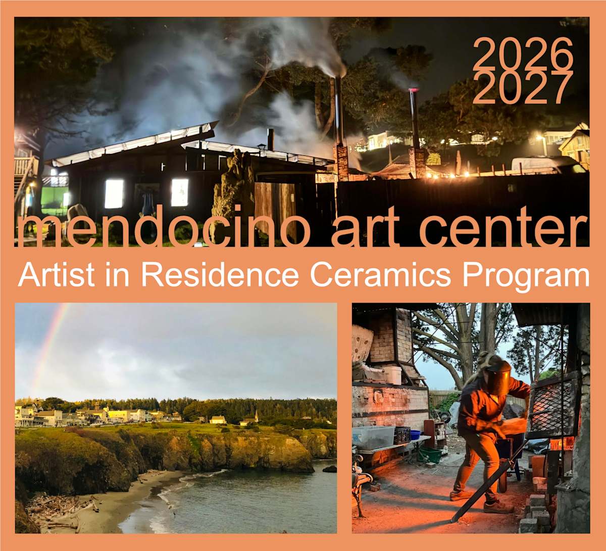 Ceramics  Artist in Residency Program at Mendocino Arts Center Oct 2026 - May 2027