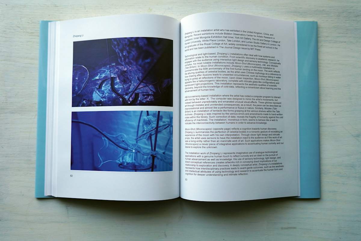 Series 85 - Experimental Visual Art for Hardcover Book Editions  & Online (Art Reviews)