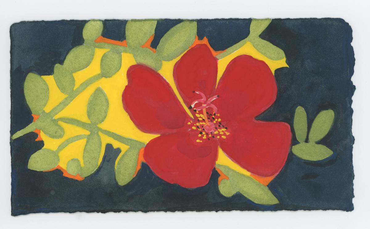 Moss Rose, #1654, Image 1.
