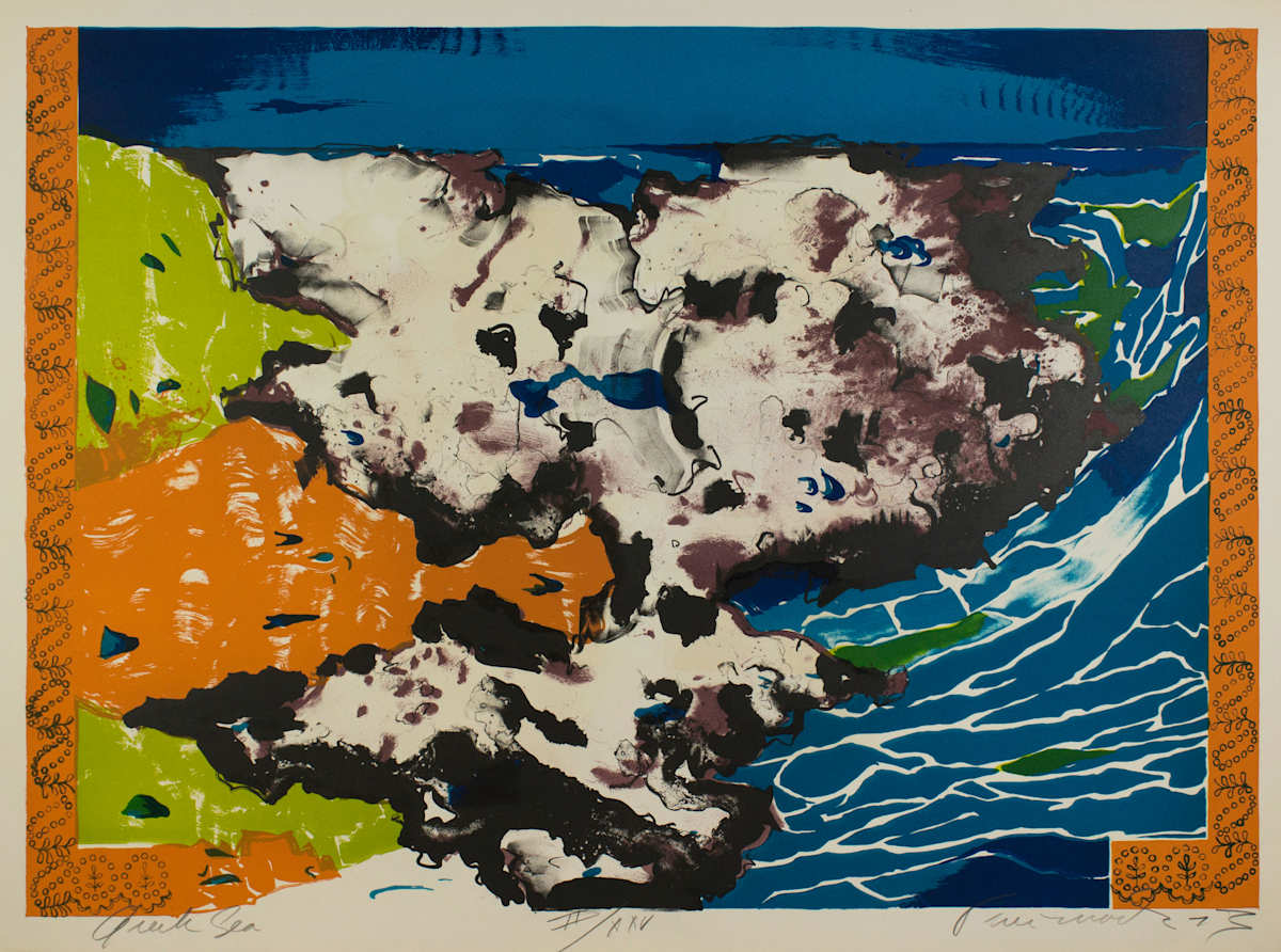 Greek Sea by Robert Freimark, Image 1.