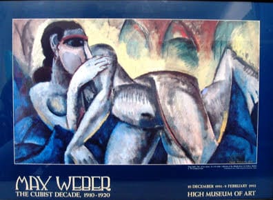 Max Weber poster by High Museum, Image 1.
