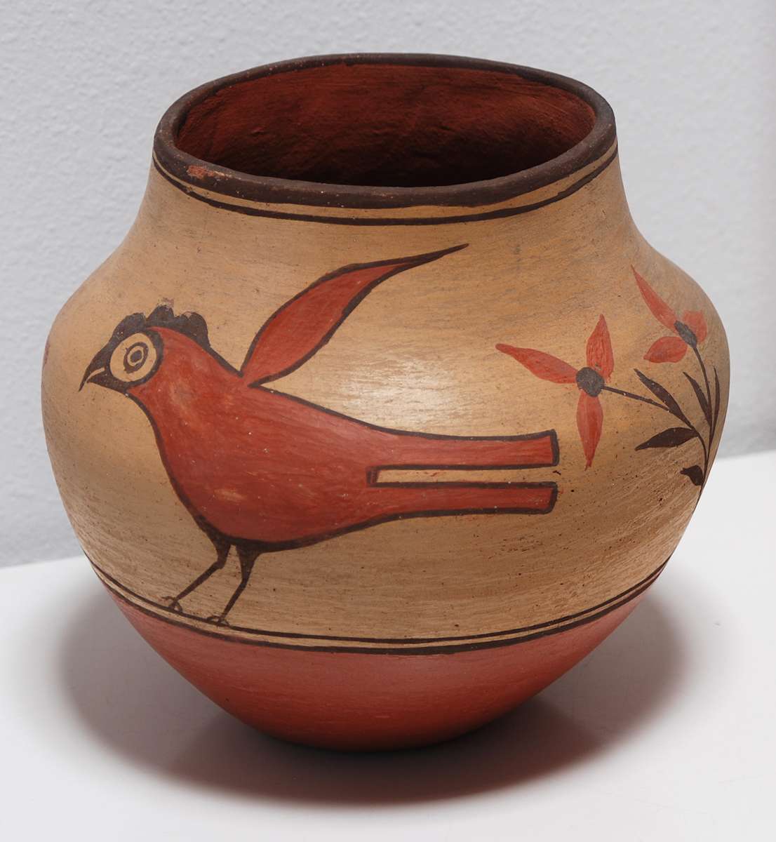 Vase by Cochiti Pueblo, Image 1.