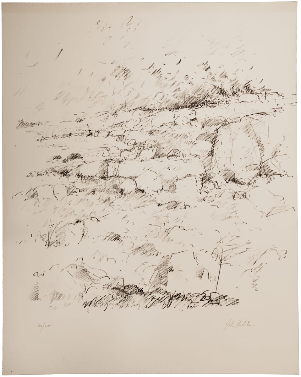 Rocky Landscape by John Edward Heliker 