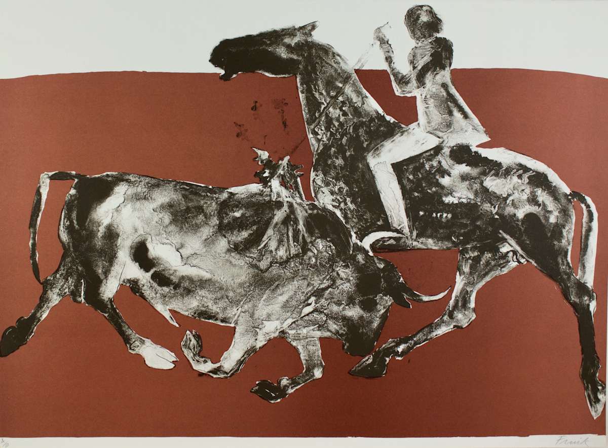Rejoneadora I by Dame Elisabeth Frink, Image 1.
