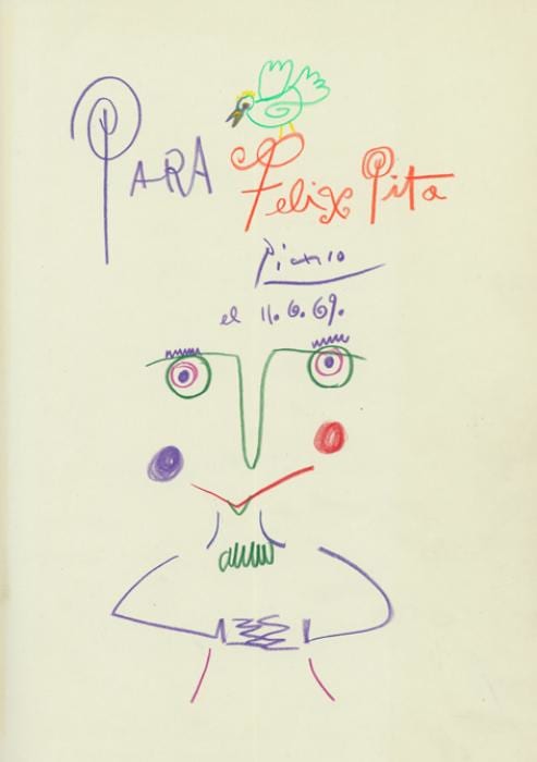 Portrait by Pablo Picasso, Image 1.