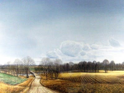 Horizon 713, Near Indian Creek, Gage County by Anne Burkholder 