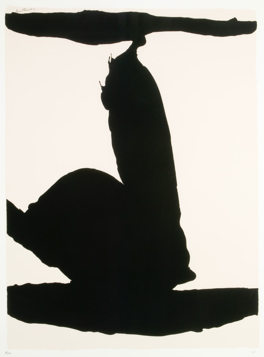 Africa Suite: Africa I by Robert Motherwell 