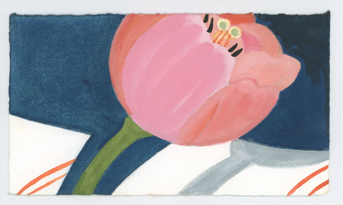A Tulip on the Table, #1631 by Raya Bodnarchuk, Image 1.