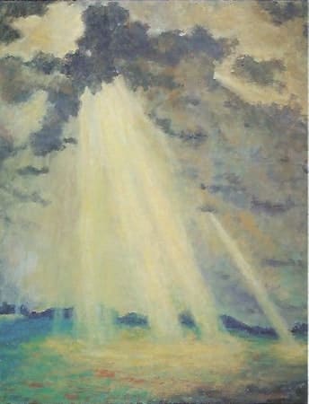 Sunbeams Through the Clouds, ca. 1960s by Tunis Ponsen 