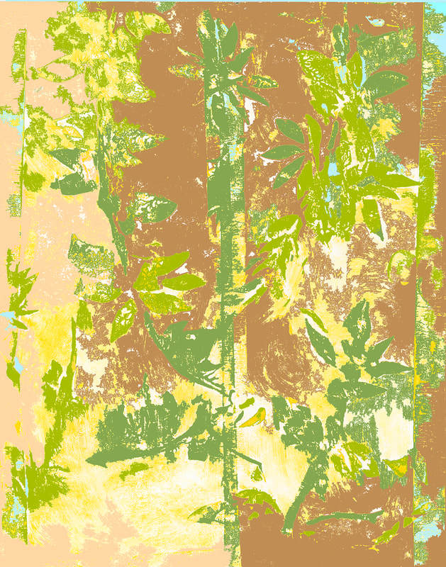 Tropical Bamboo Series: Sprouting Anew by Barbara Jacobs 