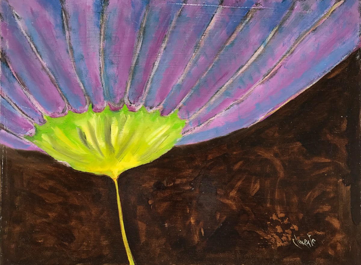 Purple Flower by Clemente Mimun 