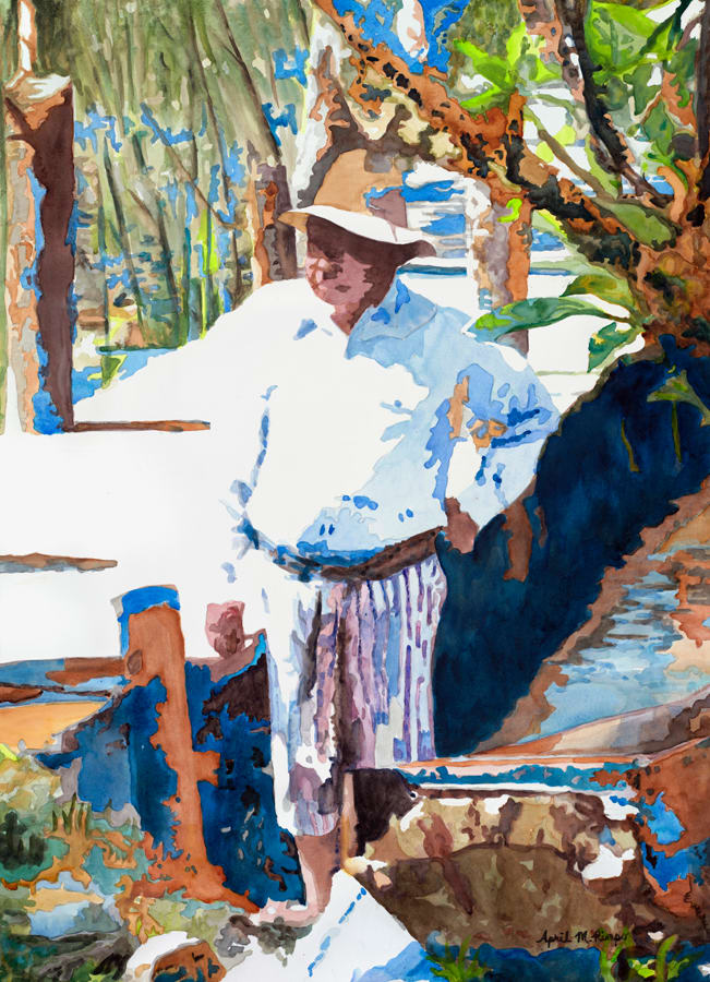 His Dugout by April Rimpo, Image 1.
