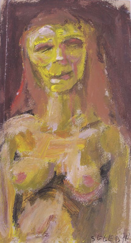 Untitled - Nude Woman (Yellow) 
