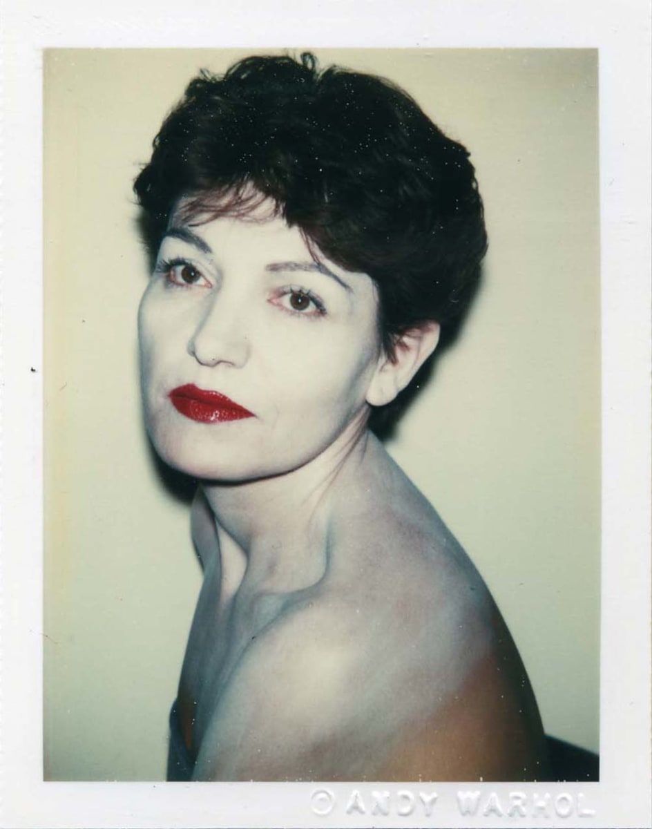 Unidentified Woman (Short Dark Hair) by Andy Warhol 