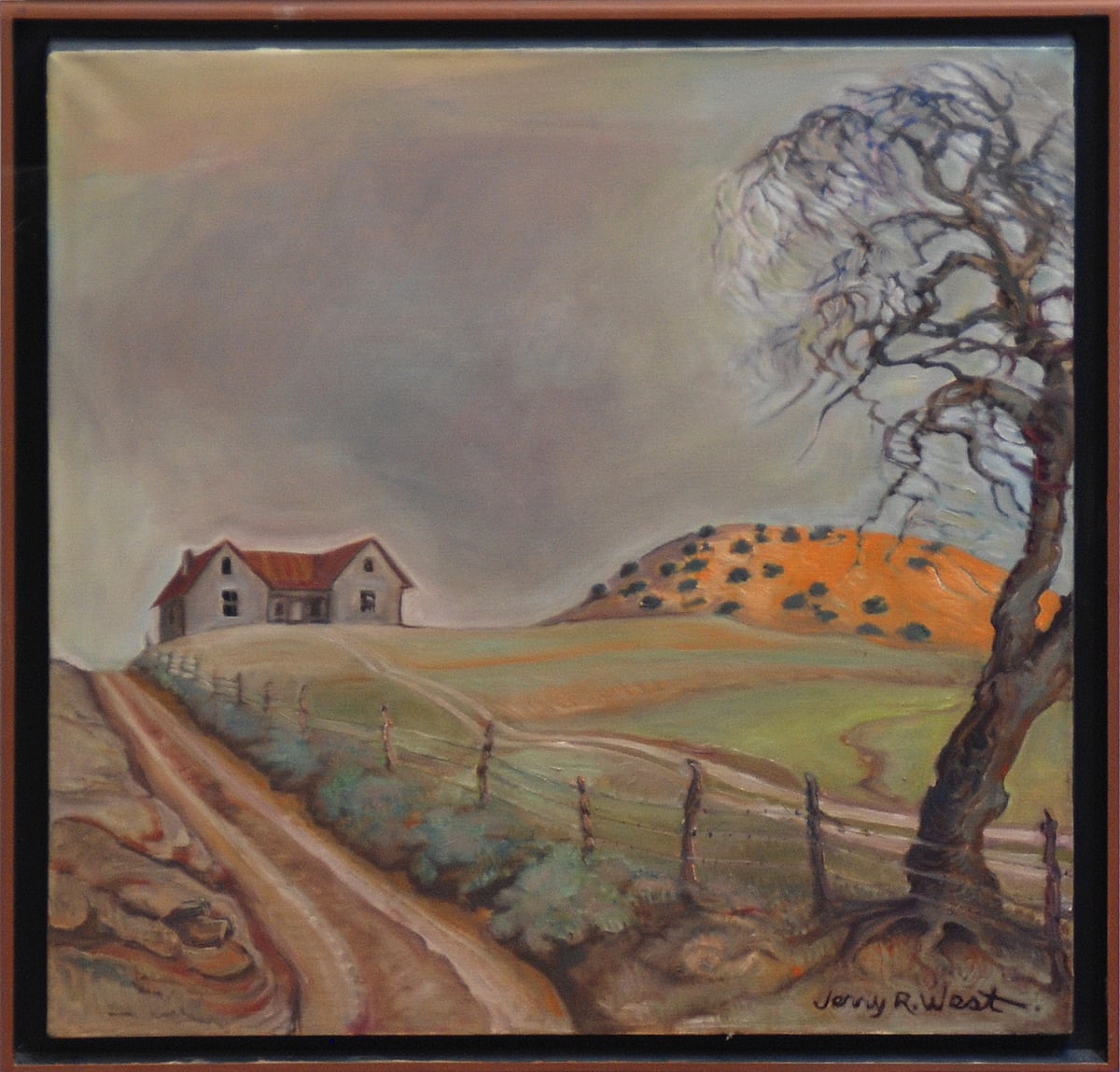 Upper Las Vegas with Orange Hill by Jerry West 