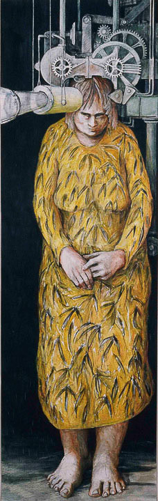 Yellow Dress Acquiescent by Eve Whitaker 