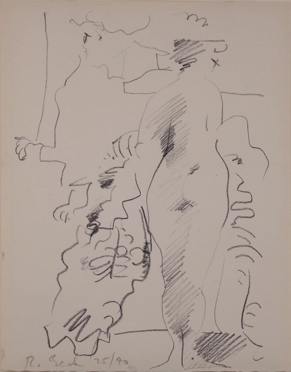 Nude, rear by Rosemarie Beck, Image 1.