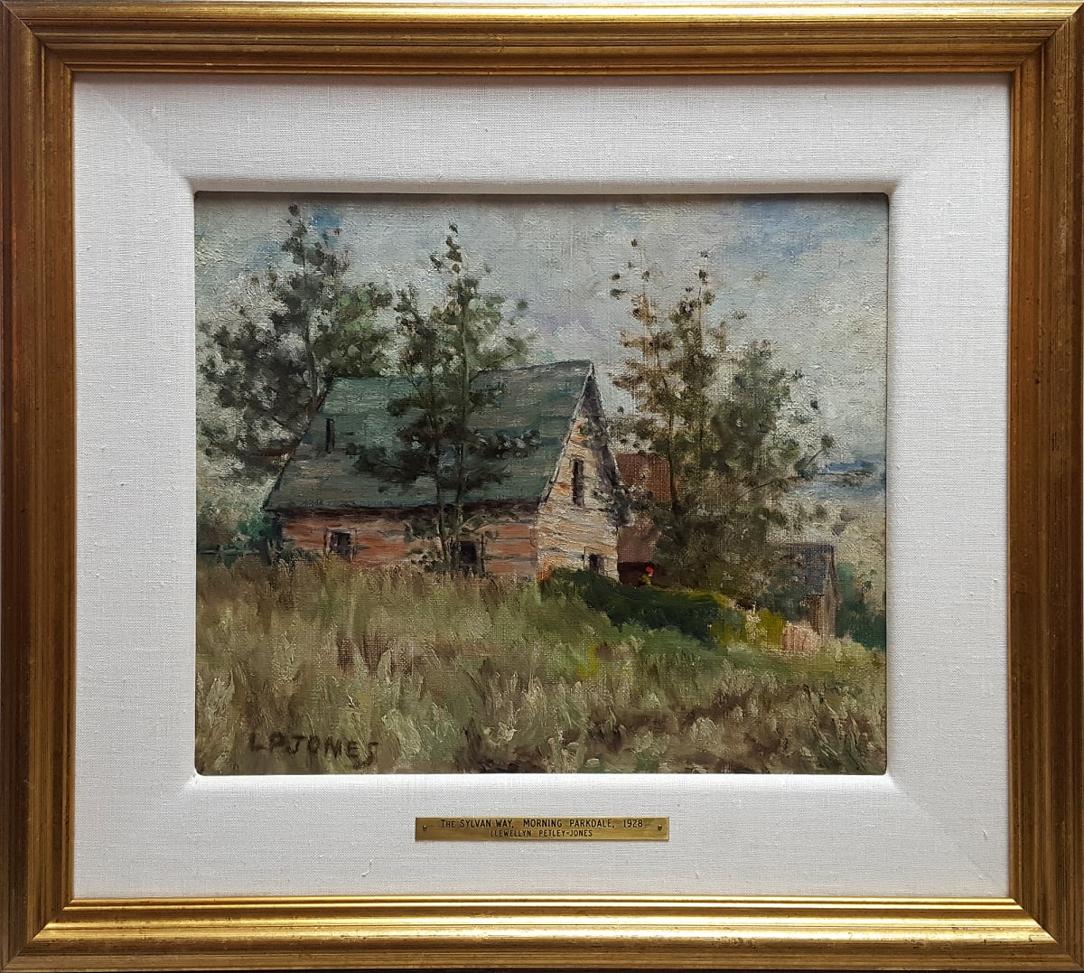 The Sylvan Way 1928, Morning Parkdale by Llewellyn Petley-Jones (1908-1986) 