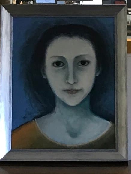 Dark Blue Lady by Carolyn Callahan 