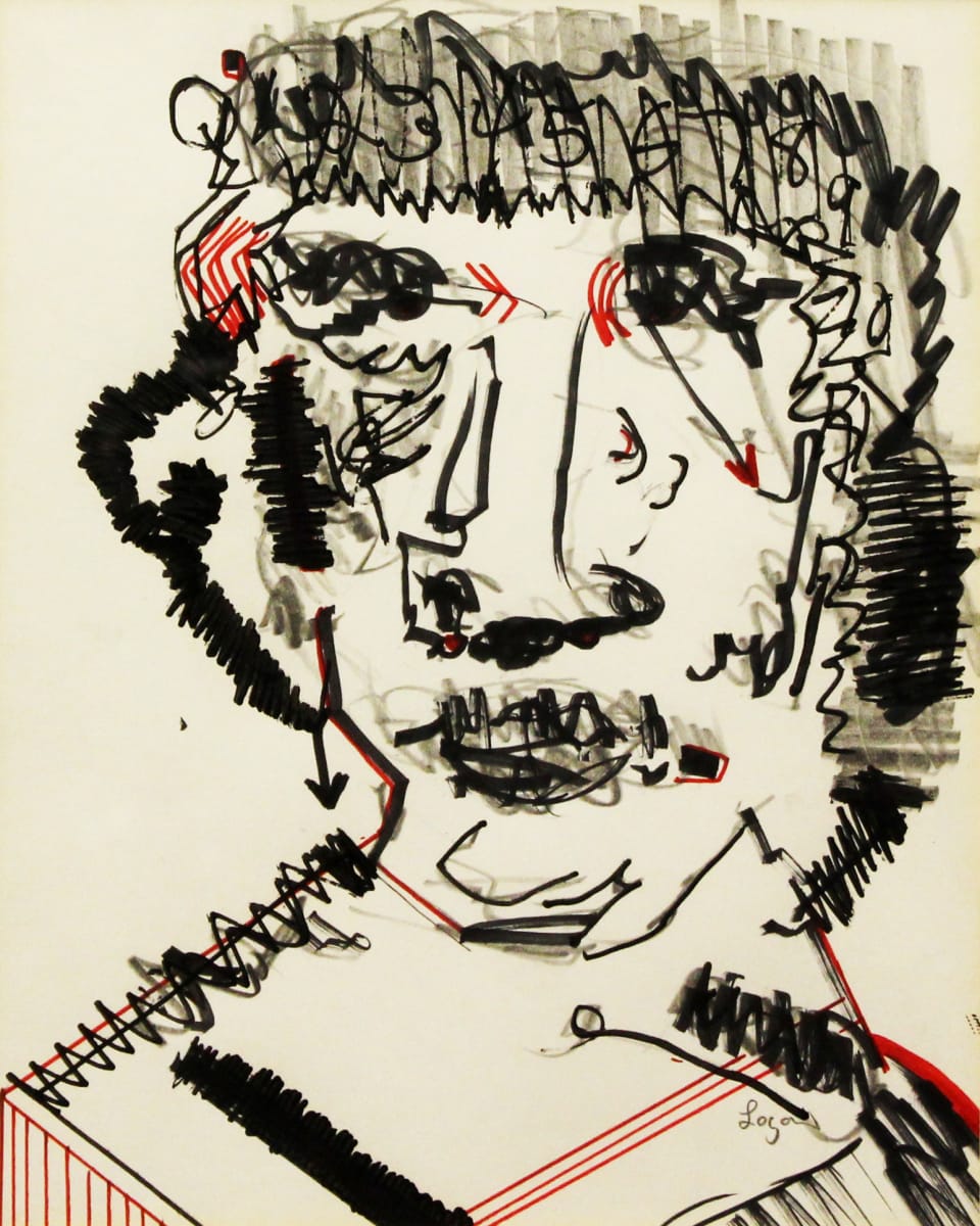 Man's Head by Juan Logan, Image 1.