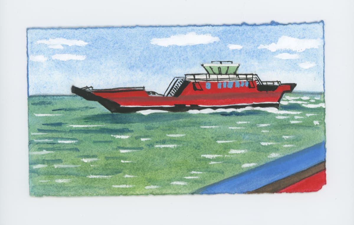 The Ferry, #1770 by Raya Bodnarchuk, Image 1.