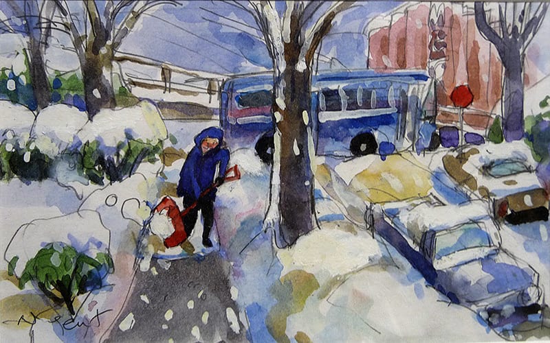 Snowy Marpole by Cynthia Nugent 