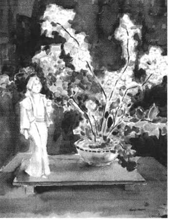 Still Life with Statue by Tunis Ponsen, Image 1.