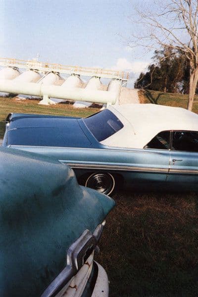 Blue Cars, King's Bar, Pictures from Eve's Bayou by William Eggleston 