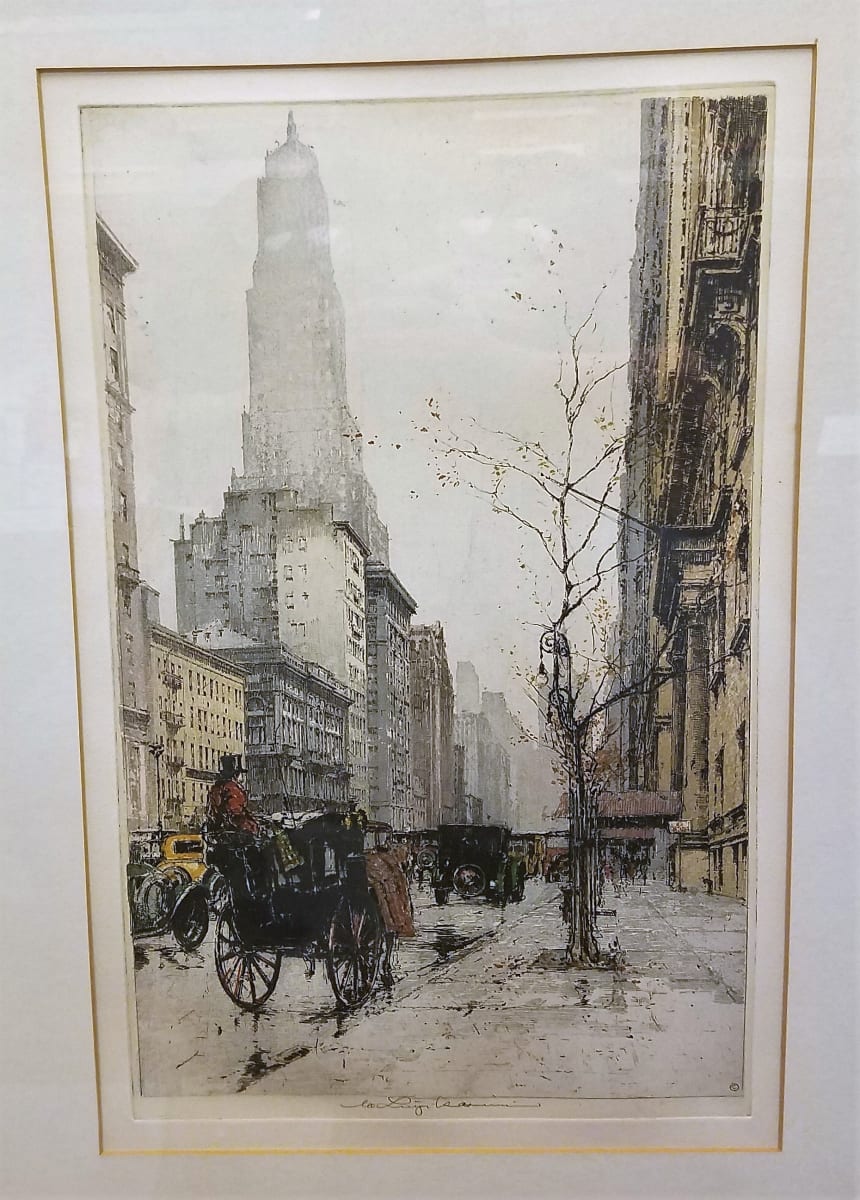 Park Avenue, New York by Luigi Kasimir 