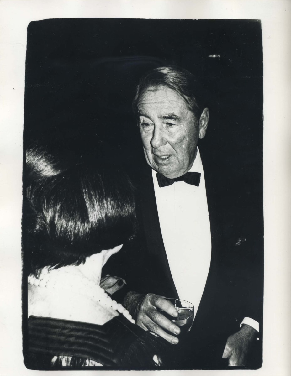 Diana Vreeland and Unidentified Man by Andy Warhol 