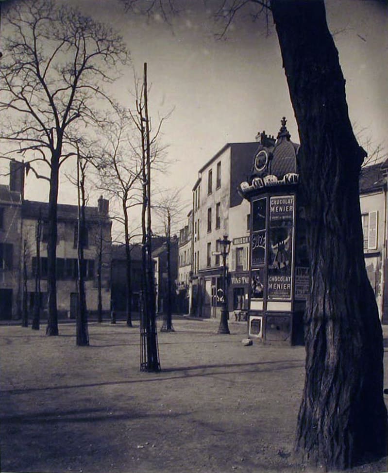 Montmartre, Place du Tertre by Eugene Atget, Image 1.