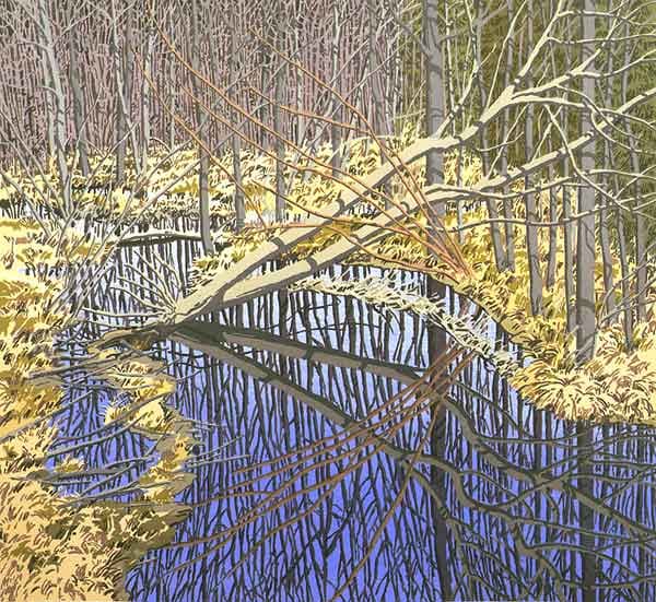 Sky in Cora's Marsh by Neil Welliver, Image 1.
