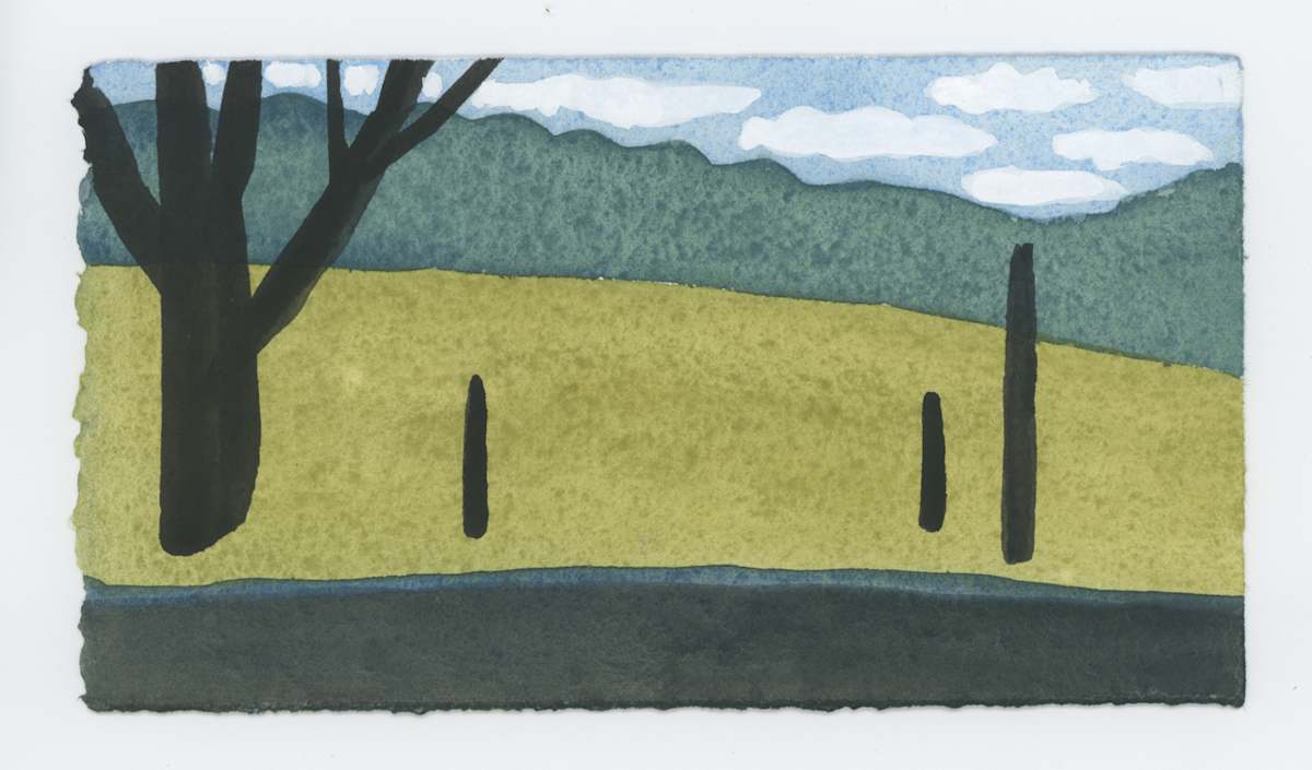 Facing the Park on Oxford, #1688, Image 1.