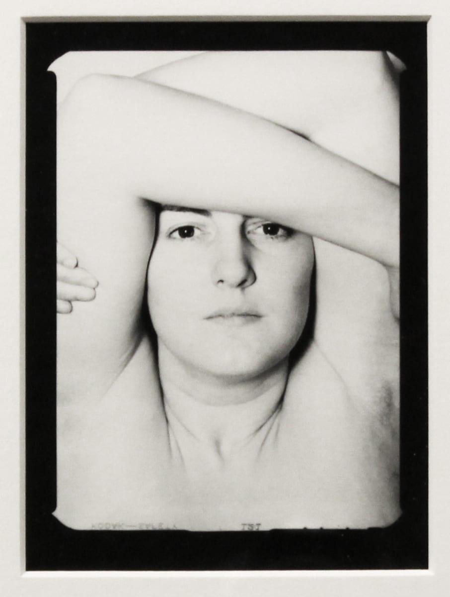 Eleanor, Arms Over Head by Harry Callahan 