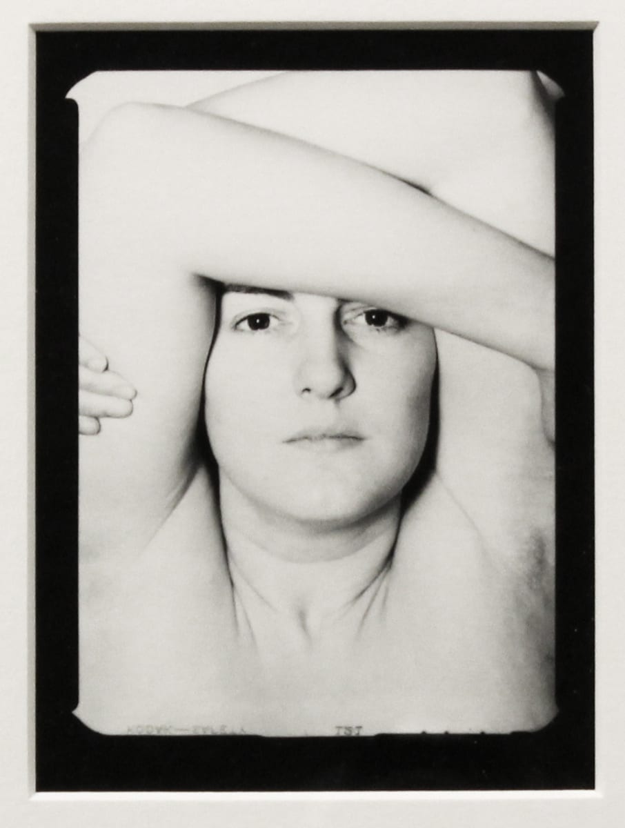 Eleanor, Arms Over Head by Harry Callahan, Image 1.